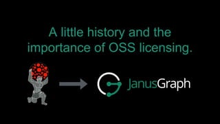 A little history and the
importance of OSS licensing.
 
