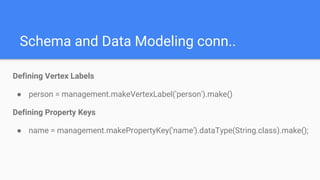 JanusGraph DataBase Concepts | PPTX