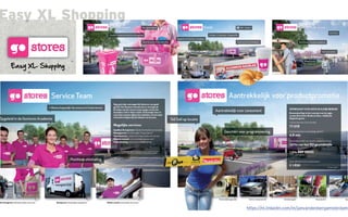Easy XL Shopping
https://nl.linkedin.com/in/janvandenbergamsterdam
 