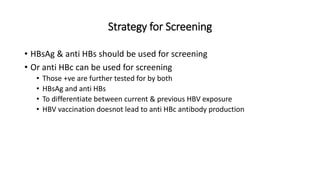 viral markers in diagnosis monitoring and treatment of hepatitis b and ...
