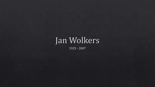 Jan wolkers