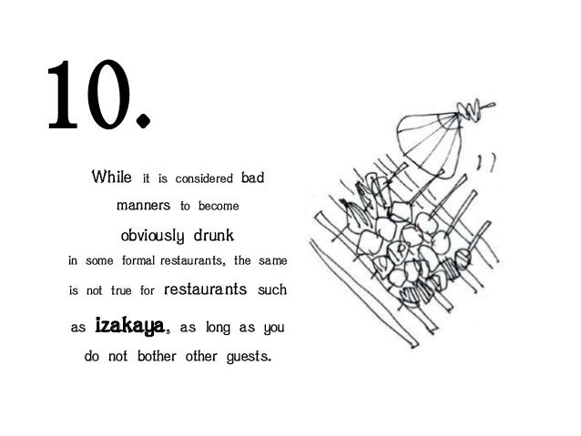 10 Facts About Japan FOOD DRINKS