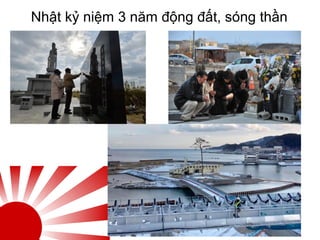 Nhật kỷ niệm 3 năm động đất, sóng thần
 