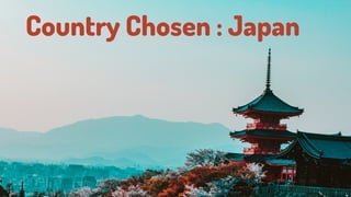 Men's clothing in Japan : A country analysis