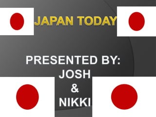 JAPAN TODAY PRESENTED BY:  JOSH & NIKKI 