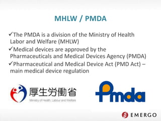 Japan PMDA Medical Device Regulatory Approval Process | PDF