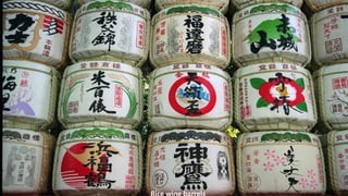 Rice wine barrels
 