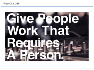 FreakOut DSP 
FreakOut has made a great steps since their foundation in 2011 and went to public market straight way this year. 
http://senkouyosoku.seesaa.net/article/397399916.html  