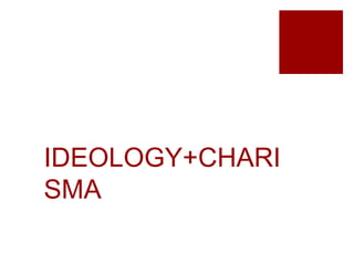 IDEOLOGY+CHARI
SMA
 