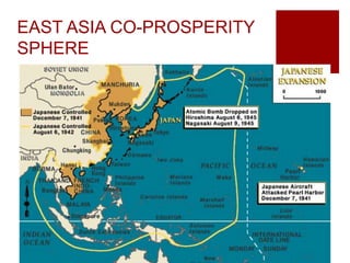 EAST ASIA CO-PROSPERITY
SPHERE
 