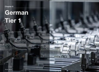 Chapter 6
German
Tier 1
Photo: Bosch
 