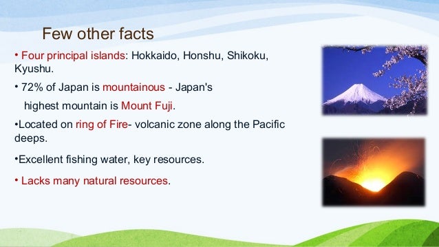 Japan Natural Resources Facts Japan Natural Resources Facts