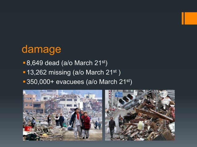 Japan earthquake 2011 | PPTX