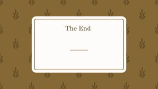 The End
 
