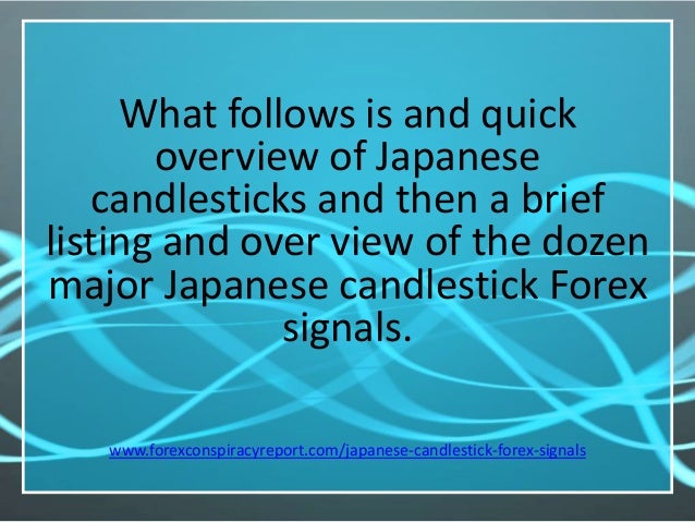 Japanese candlestick forex