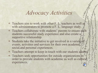 Advocacy Activities ,[object Object],[object Object],[object Object],[object Object],[object Object]