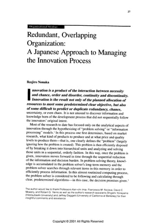Japanese approach to innovation process 4762520