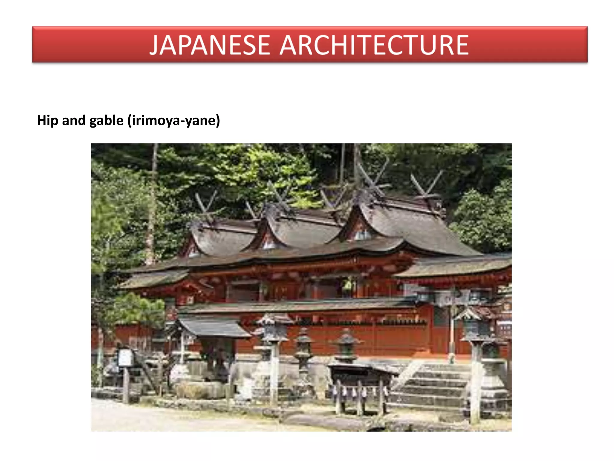 .
Hip and gable (irimoya-yane)
 