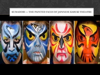 KUMADORI — THE PAINTED FACES OF JAPANESE KABUKI THEATRE
 
