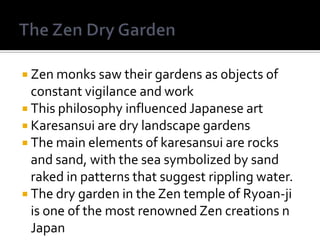 One of the most famous Zen masters in Japanese historyNow, Zen monks acted as government advisers, teachers, and leaders of merchant missions to China. Ikkyu mocked this “fake Zen”  and displayed the intensity of Zen through his calligraphy Ikkyu (1394-1481)