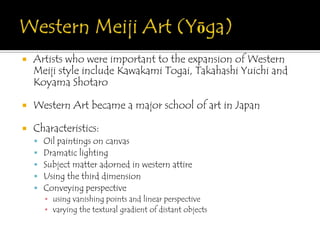 Ends in 1868 with the Meiji Restoration Tea Ceremony in the Edo Period All utensils for tea ceremony were praised for their aesthetic qualities. 