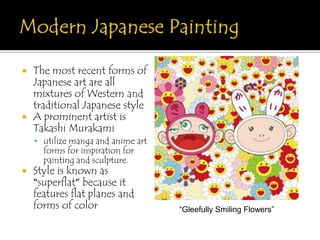  Merchants preferred golden screens and other decorative art.