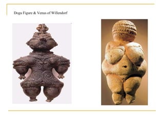 Dogu Figure & Venus of Willendorf 