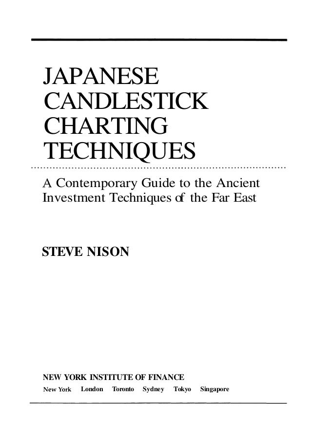 Steve Nison Candlestick Charting