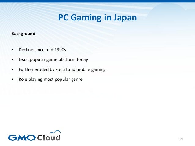 Japanese Video Game Market Overview 2012 Slide 28
