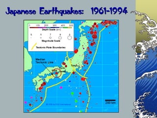 Japanese Earthquakes:  1961-1994<br />