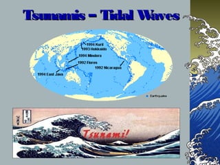 Tsunamis – Tidal WavesTsunamis – Tidal Waves
 