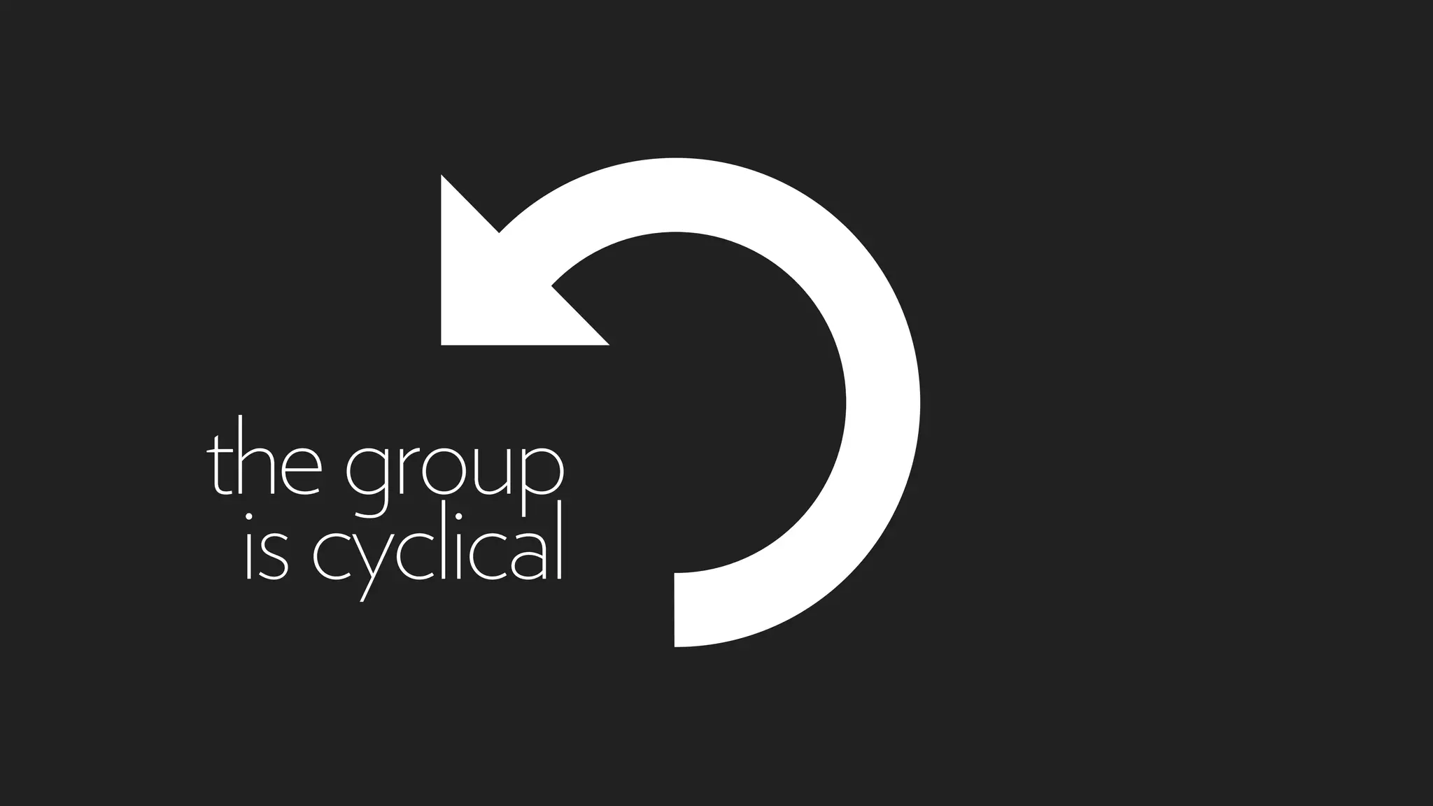 thegroup
iscyclical
 