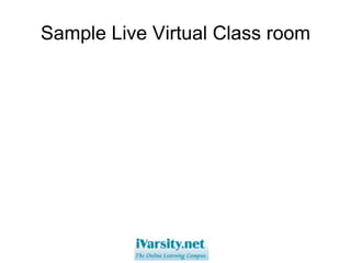 Sample Live Virtual Class room 