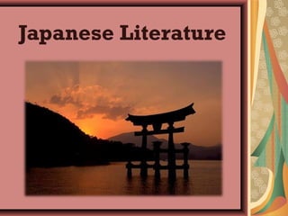 Japanese Literature

 