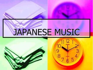 JAPANESE MUSIC 