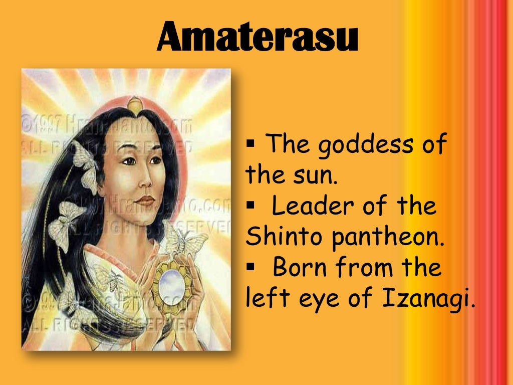 Japanese Mythology Powerpoint gods goddesses Monsters 