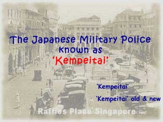 Japanese occupation