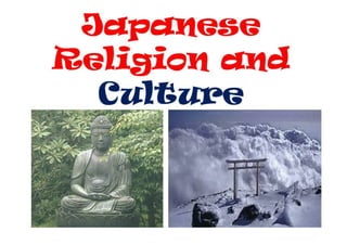 Japanese Religion And Culture