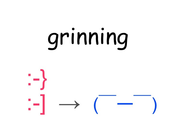 Japanese smileys
