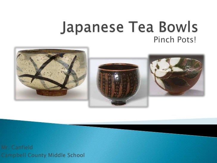 Japanese tea bowls