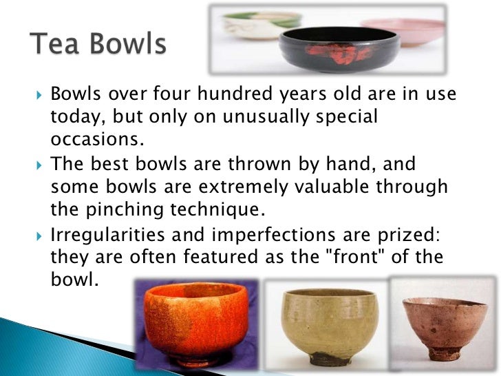 Japanese tea bowls