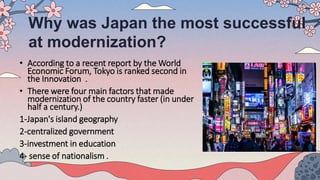 Graphsof Modernization In Japan Japan Final.pptx