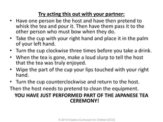 Japanese Zen Gardens and Tea Ceremony | PPTX