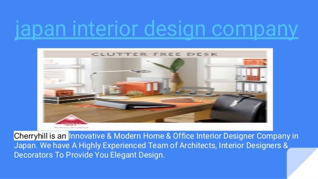 Japan Interior Design Company