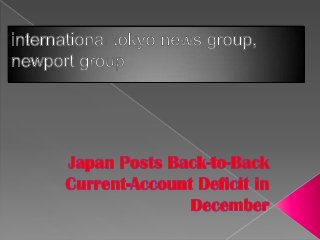 International Tokyo News Group, Newport Group 