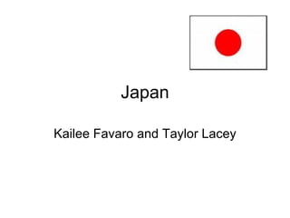 Japan Kailee Favaro and Taylor Lacey 