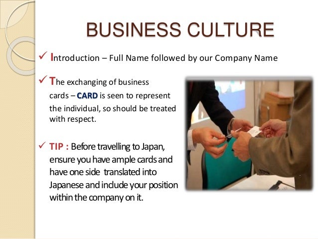 business culture in japan