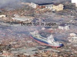 Death toll in Japan 