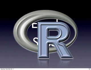 Excel
                            SPSS
Saturday, November 26, 11           122
 