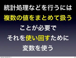 Saturday, November 26, 11   50
 